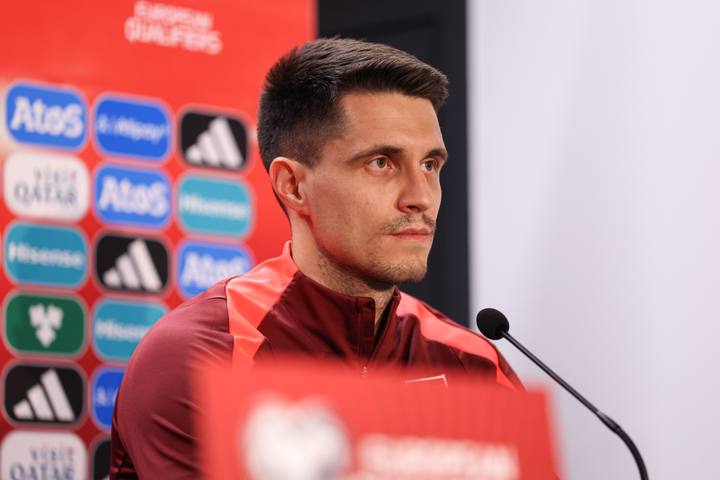 Football. Poland national team. Press Conference. 11.10.2025