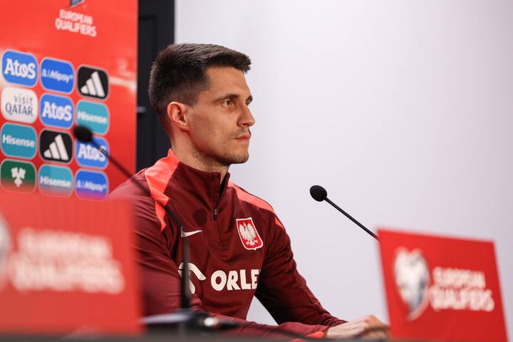 Football. Poland national team. Press Conference. 11.10.2025