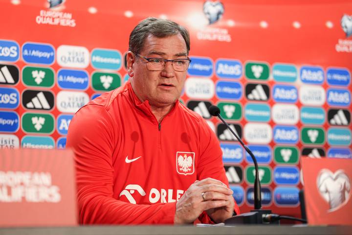 Football. Poland national team. Press Conference. 11.10.2025