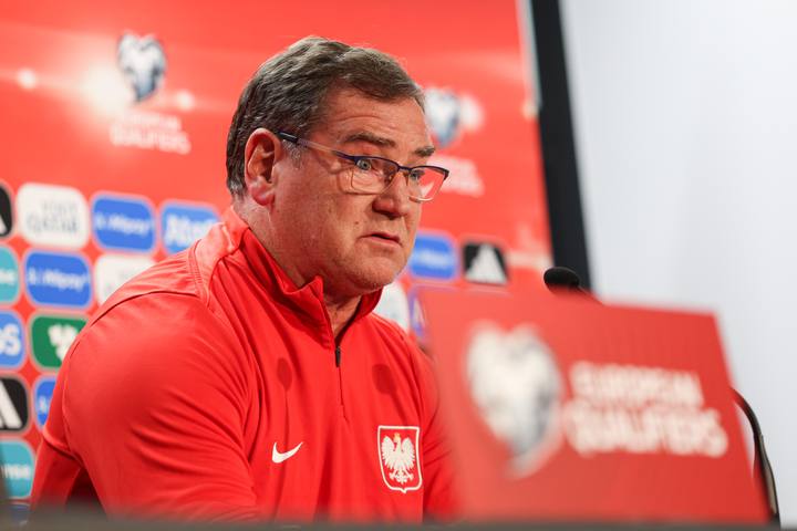 Football. Poland national team. Press Conference. 11.10.2025