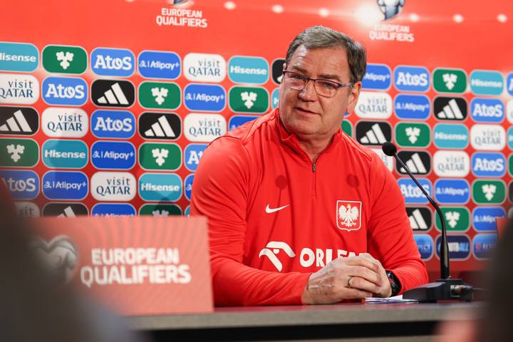Football. Poland national team. Press Conference. 11.10.2025