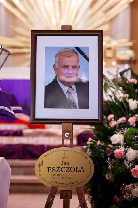 Funeral of Radom City Councillor and Community Activist Jan Pszczola. Radom. 26.02.2026