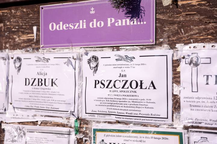 Funeral of Radom City Councillor and Community Activist Jan Pszczola. Radom. 26.02.2026