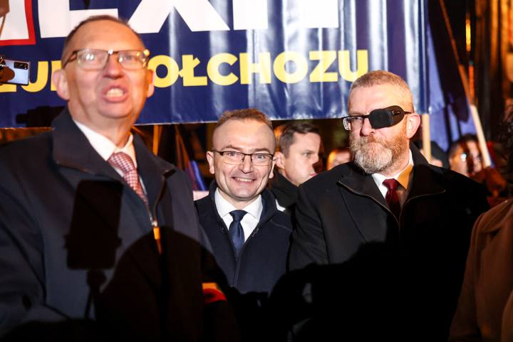 Trade Unions Protest Against Government Policy Towards Industrial Sector. Katowice. 04.11.2025