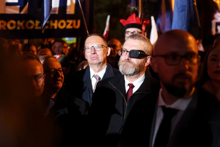 Trade Unions Protest Against Government Policy Towards Industrial Sector. Katowice. 04.11.2025