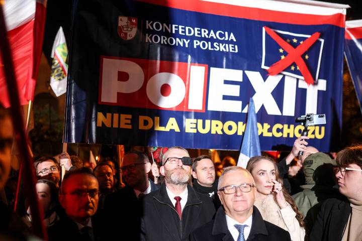 Trade Unions Protest Against Government Policy Towards Industrial Sector. Katowice. 04.11.2025