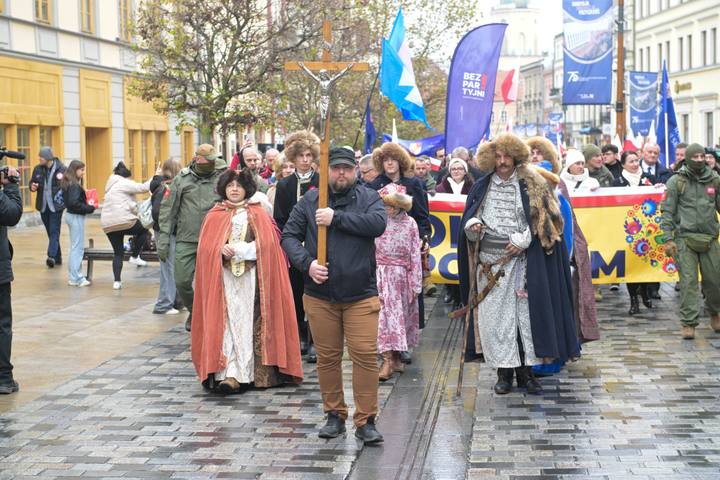 March 'Poland for Peace'. Lublin. 16.11.2025