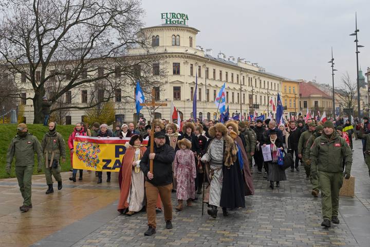 March 'Poland for Peace'. Lublin. 16.11.2025