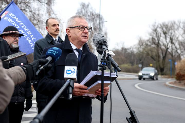 Grzegorz Braun. Confederation Liberty and Independence. Press Conference. 22.11.2025