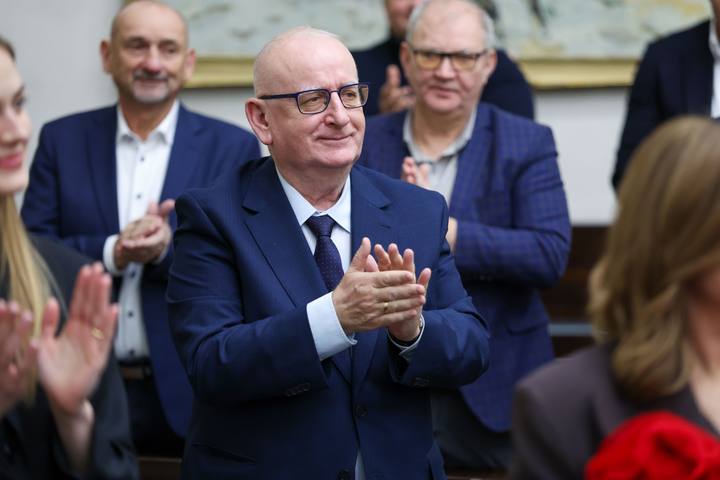 Kielce City Council. Honorary Citizenship for Bertus Servaas. Meeting. 26.11.2025