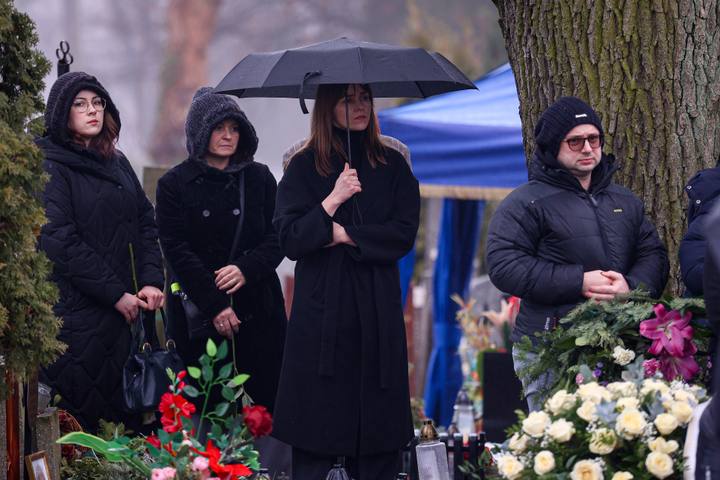 Funeral of Actress Janina Boronska Lagwa. Lodz. 12.02.2026