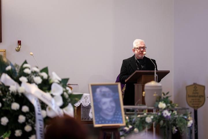 Funeral of Actress Janina Boronska Lagwa. Lodz. 12.02.2026