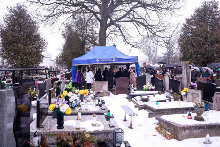 Funeral of Actress Janina Boronska Lagwa. Lodz. 12.02.2026
