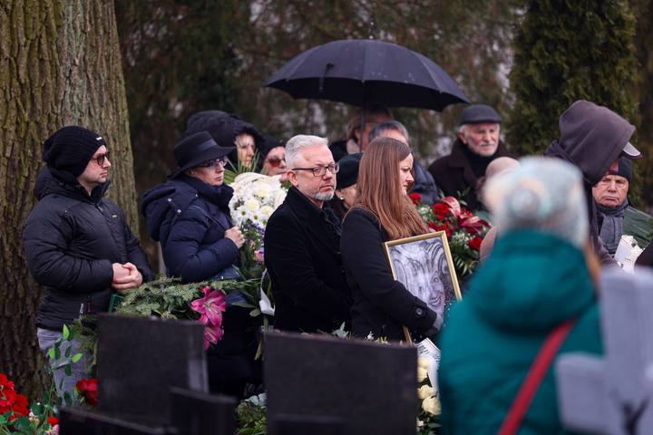 Funeral of Actress Janina Boronska Lagwa. Lodz. 12.02.2026