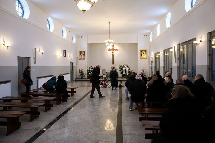 Funeral of Actress Janina Boronska Lagwa. Lodz. 12.02.2026