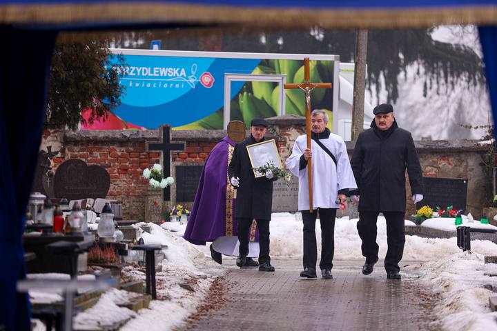Funeral of Actress Janina Boronska Lagwa. Lodz. 12.02.2026