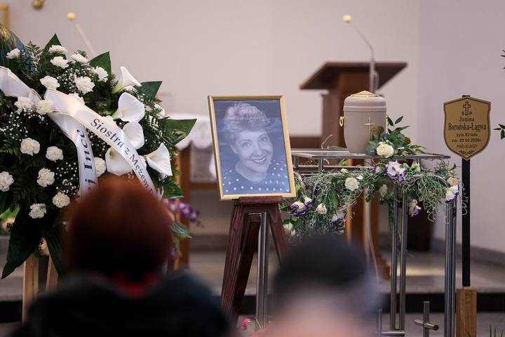 Funeral of Actress Janina Boronska Lagwa. Lodz. 12.02.2026
