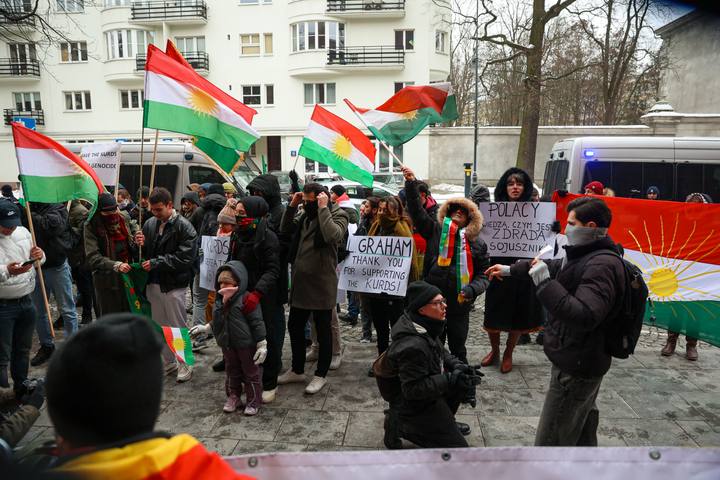 Kurdish Demonstration. Warsaw. 29.01.2026