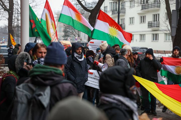 Kurdish Demonstration. Warsaw. 29.01.2026