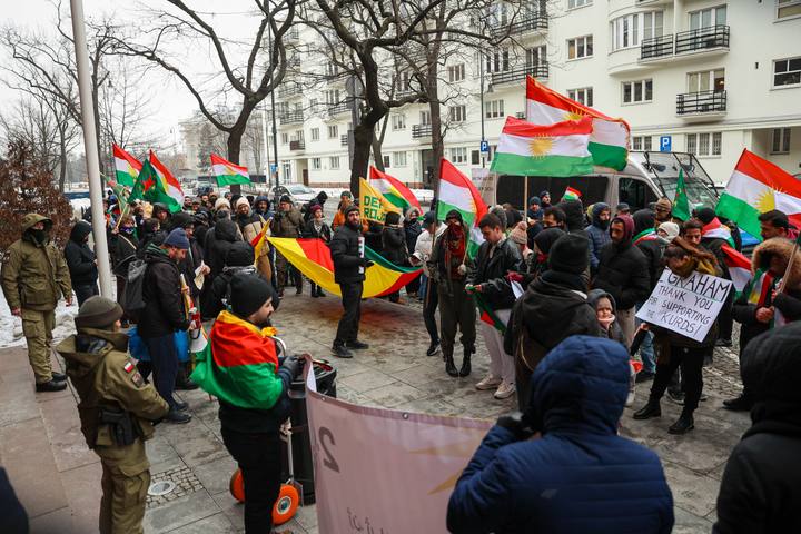 Kurdish Demonstration. Warsaw. 29.01.2026