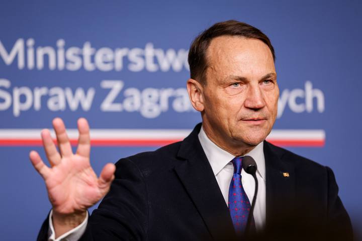 Deputy Prime Minister Radoslaw Sikorski. Press Conference with Xavier Bettel. 29.01.2026