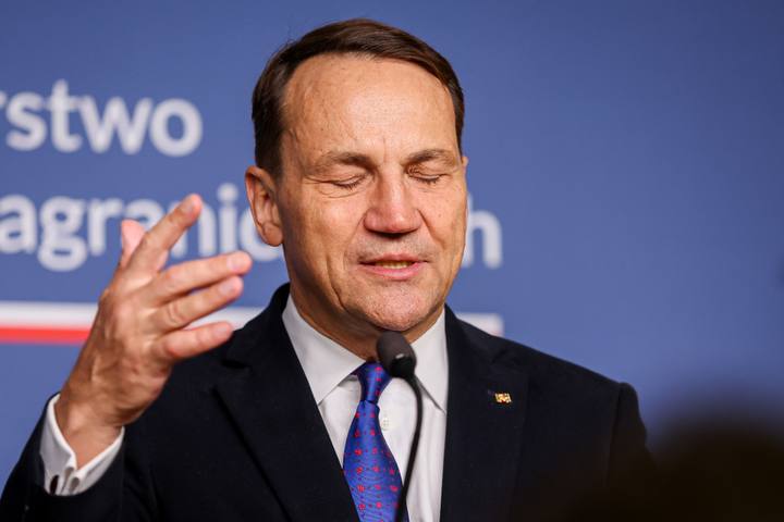 Deputy Prime Minister Radoslaw Sikorski. Press Conference with Xavier Bettel. 29.01.2026