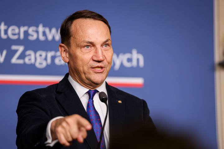 Deputy Prime Minister Radoslaw Sikorski. Press Conference with Xavier Bettel. 29.01.2026