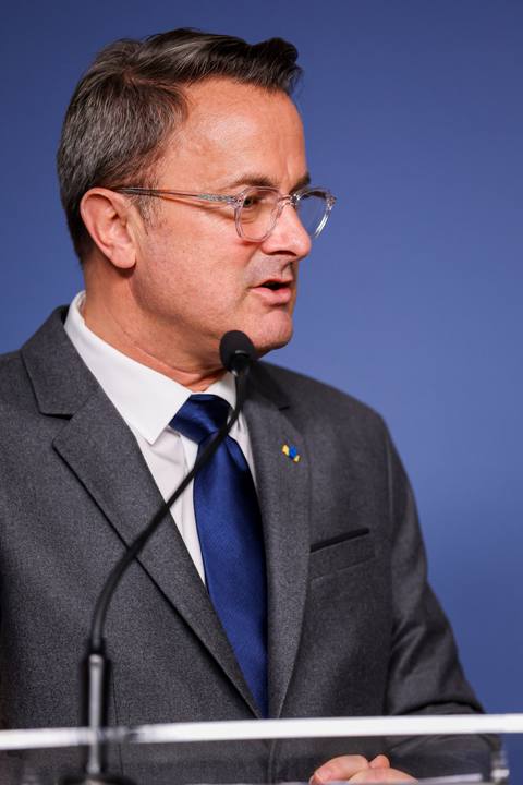 Deputy Prime Minister Radoslaw Sikorski. Press Conference with Xavier Bettel. 29.01.2026