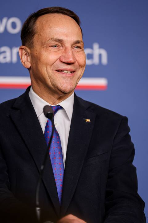 Deputy Prime Minister Radoslaw Sikorski. Press Conference with Xavier Bettel. 29.01.2026
