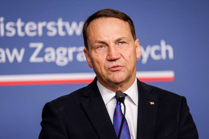 Deputy Prime Minister Radoslaw Sikorski. Press Conference with Xavier Bettel. 29.01.2026