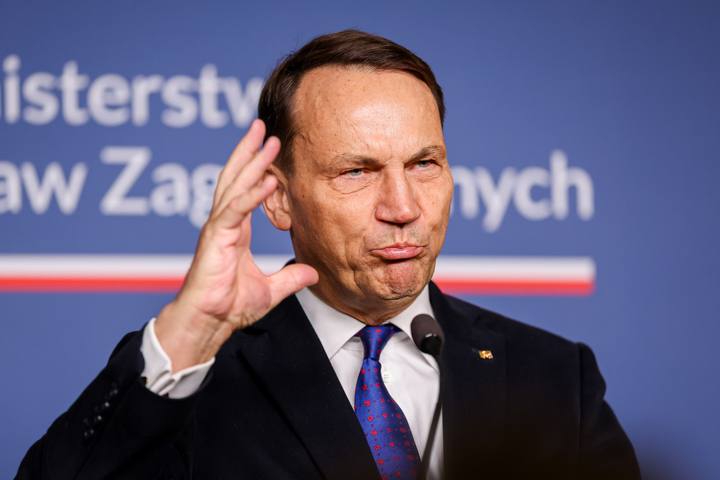 Deputy Prime Minister Radoslaw Sikorski. Press Conference with Xavier Bettel. 29.01.2026