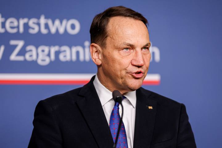 Deputy Prime Minister Radoslaw Sikorski. Press Conference with Xavier Bettel. 29.01.2026