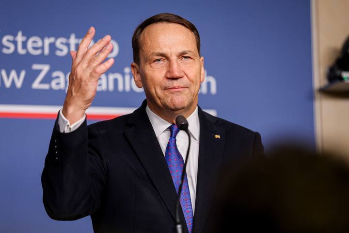 Deputy Prime Minister Radoslaw Sikorski. Press Conference with Xavier Bettel. 29.01.2026