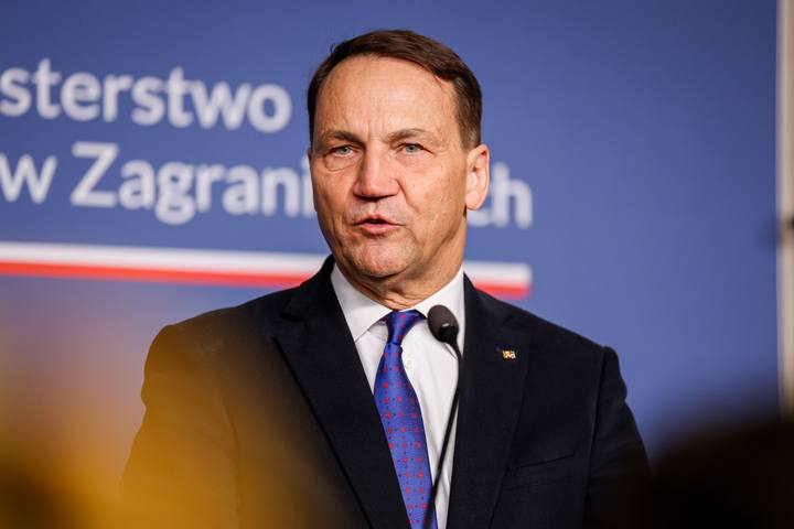 Deputy Prime Minister Radoslaw Sikorski. Press Conference with Xavier Bettel. 29.01.2026