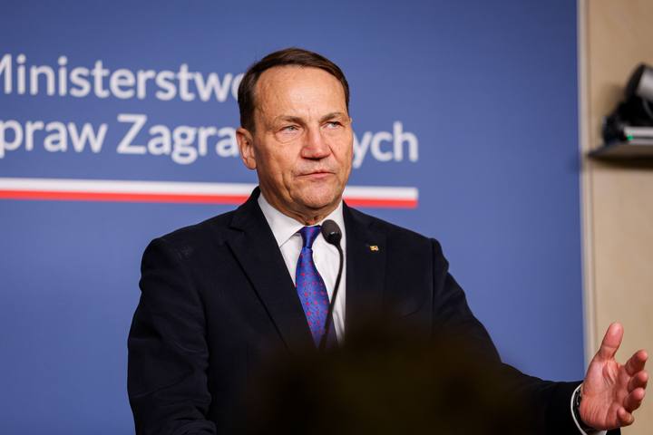 Deputy Prime Minister Radoslaw Sikorski. Press Conference with Xavier Bettel. 29.01.2026