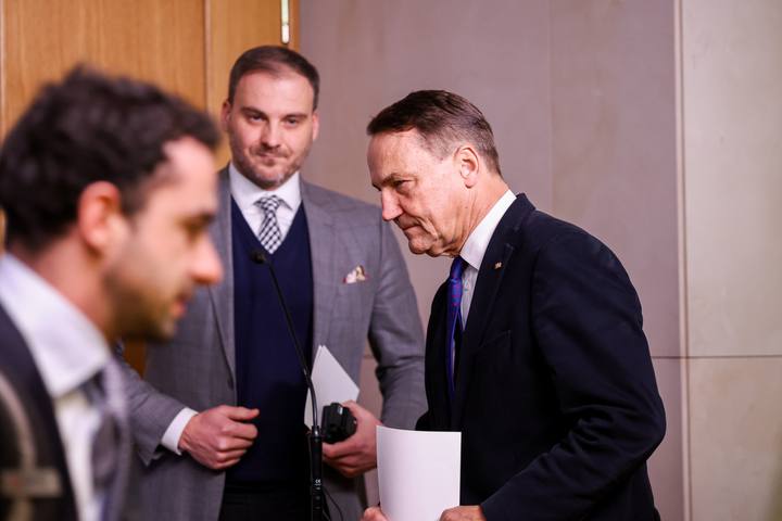 Deputy Prime Minister Radoslaw Sikorski. Press Conference with Xavier Bettel. 29.01.2026