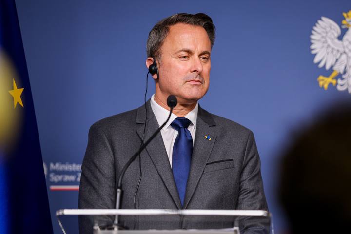 Deputy Prime Minister Radoslaw Sikorski. Press Conference with Xavier Bettel. 29.01.2026