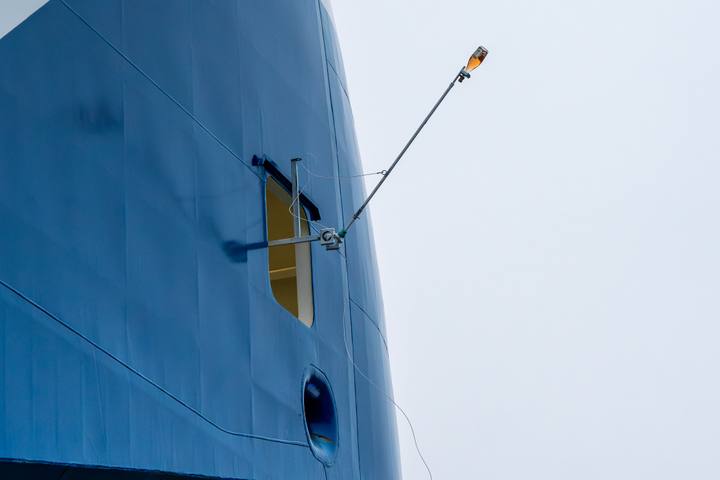 Christening of the new ferry Jantar Unity. Szczecin. 17.01.2026