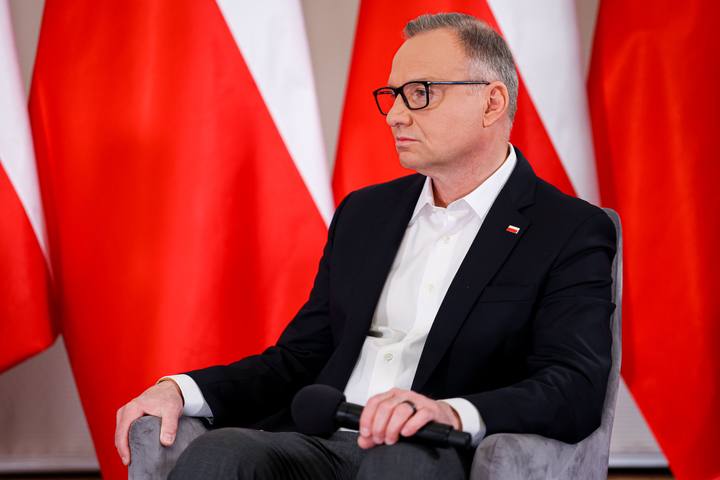 Meeting of President Karol Nawrocki with Former President Andrzej Duda. Press Conference. 08.01.2025