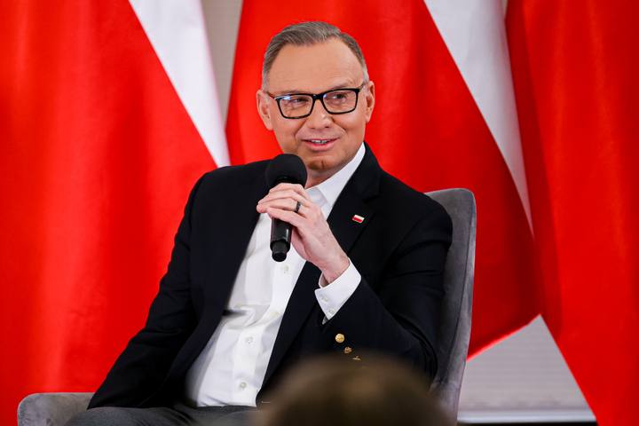 Meeting of President Karol Nawrocki with Former President Andrzej Duda. Press Conference. 08.01.2025