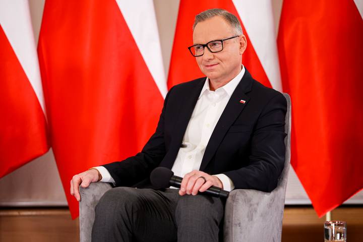 Meeting of President Karol Nawrocki with Former President Andrzej Duda. Press Conference. 08.01.2025