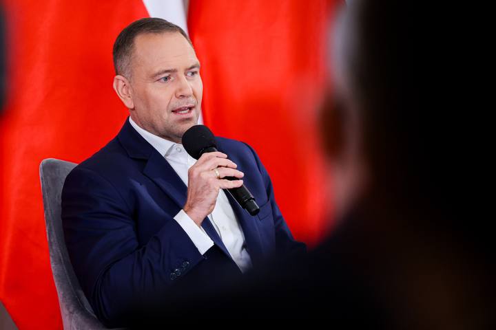 Meeting of President Karol Nawrocki with Former President Andrzej Duda. Press Conference. 08.01.2025