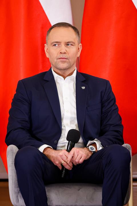 Meeting of President Karol Nawrocki with Former President Andrzej Duda. Press Conference. 08.01.2025