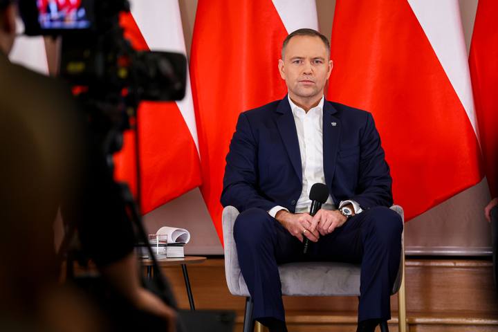 Meeting of President Karol Nawrocki with Former President Andrzej Duda. Press Conference. 08.01.2025