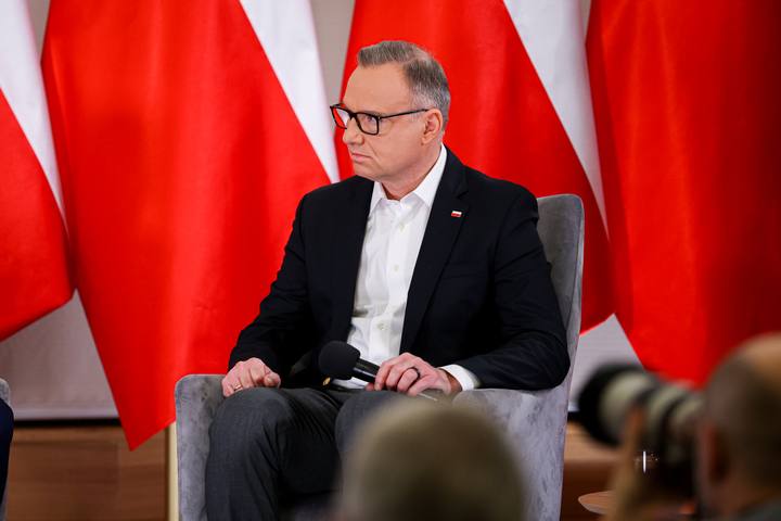 Meeting of President Karol Nawrocki with Former President Andrzej Duda. Press Conference. 08.01.2025