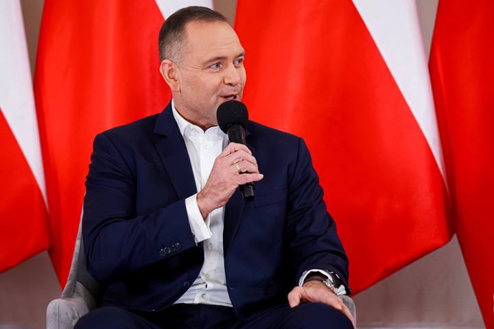 Meeting of President Karol Nawrocki with Former President Andrzej Duda. Press Conference. 08.01.2025