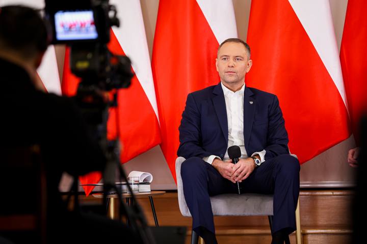 Meeting of President Karol Nawrocki with Former President Andrzej Duda. Press Conference. 08.01.2025