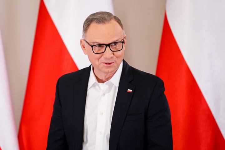 Meeting of President Karol Nawrocki with Former President Andrzej Duda. Press Conference. 08.01.2025