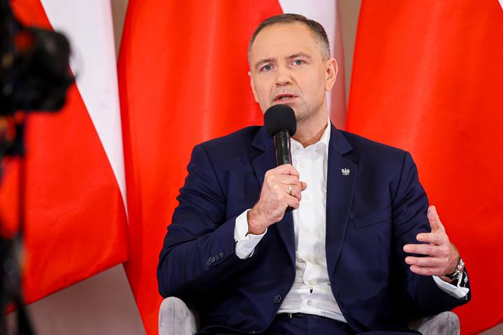 Meeting of President Karol Nawrocki with Former President Andrzej Duda. Press Conference. 08.01.2025