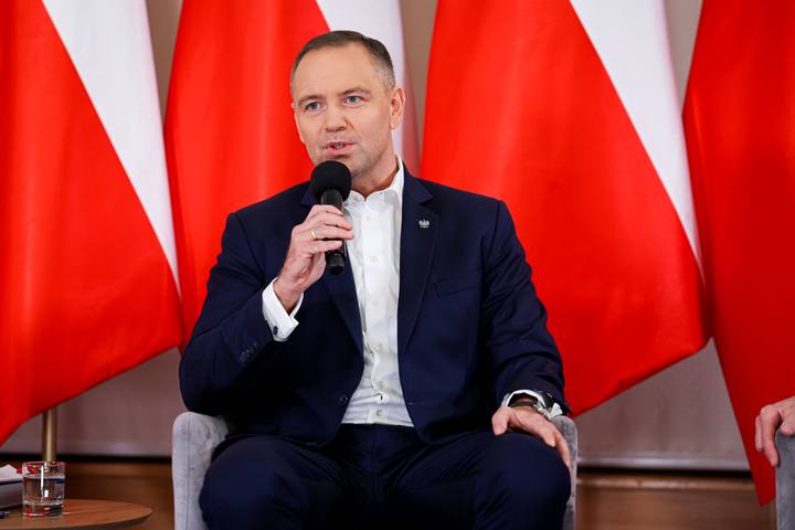 Meeting of President Karol Nawrocki with Former President Andrzej Duda. Press Conference. 08.01.2025